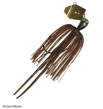 Z-man Chatterbait 3/8 Oz - Brown/Black in the group Lures / Chatterbaits & Bladed Jigs at Sportfiskeprylar.se (CB38-12)