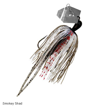 Z-man Chatterbait 3/8 Oz - Smoky Shad in the group Lures / Chatterbaits & Bladed Jigs at Sportfiskeprylar.se (CB38-45)