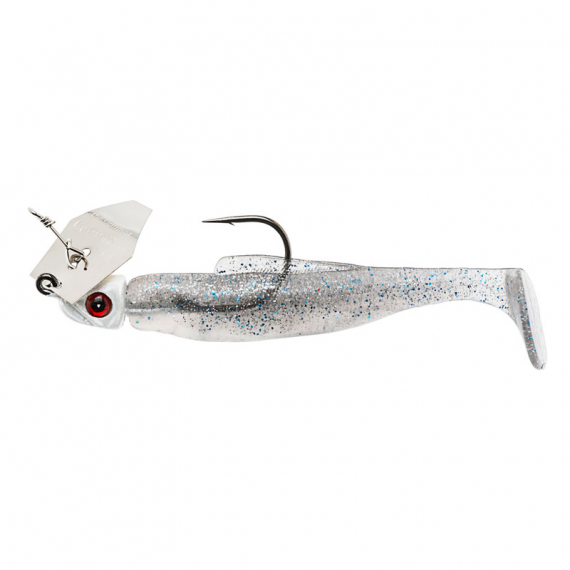 Z-man Diezel Chatterbait 1/4 Oz - Smoky Shad (Silver Blade/Whitehead) in the group Lures / Chatterbaits & Bladed Jigs at Sportfiskeprylar.se (CBD14-07)