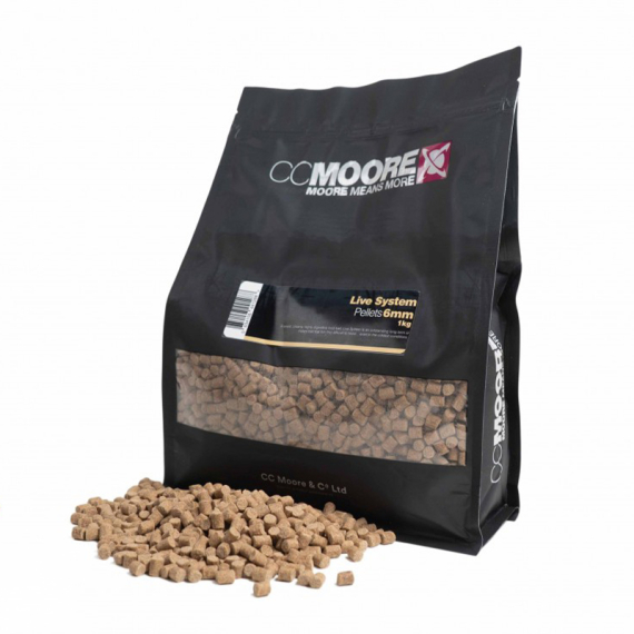 CC Moore Live System Pellets in the group Lures / Boilies, Hook Baits & Groundbait / Pellets at Sportfiskeprylar.se (CCM-90307r)