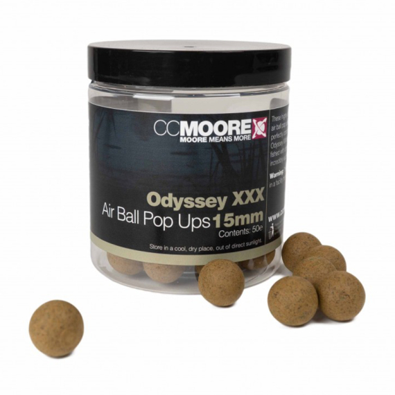 CC Moore Odyssey XXX Air Ball Pop Ups in the group Lures / Boilies, Hook Baits & Groundbait / Popups & Wafters at Sportfiskeprylar.se (CCM-90474r)
