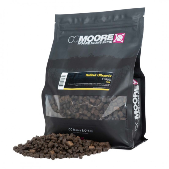 CC Moore Halibut Ultramix in the group Lures / Boilies, Hook Baits & Groundbait / Pellets at Sportfiskeprylar.se (CCM-92402)
