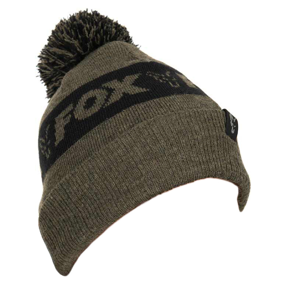 Fox Collection Bobbles Green & Black in the group Clothes & Shoes / Caps & Headwear / Beanies & Hats at Sportfiskeprylar.se (CHH022)