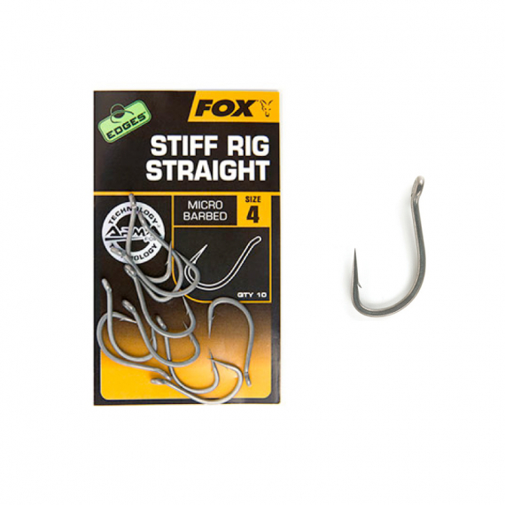 Fox Edges Armapoint Stiff Rig Straight in the group Hooks & Terminal Tackle / Hooks / Specimen Hooks at Sportfiskeprylar.se (CHK160r)
