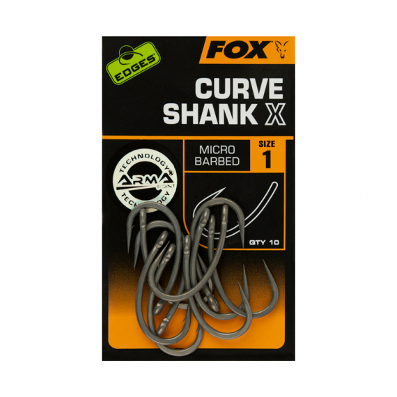 Fox Edges Curve Shank X in the group Hooks & Terminal Tackle / Hooks / Specimen Hooks at Sportfiskeprylar.se (CHK221r)
