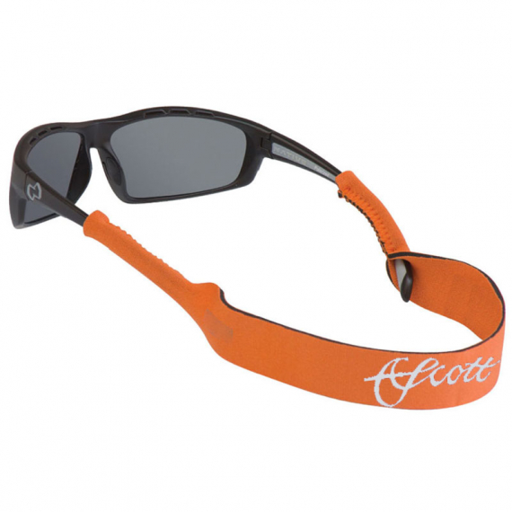Scott Neoprene Sun Glass Leash Orange Large End in the group Clothes & Shoes / Eyewear / Accessories Sunglasses at Sportfiskeprylar.se (CHUM19LG)