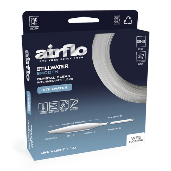 Airflo Delta Clear Intermediate in the group Lines / Fly Lines / Single Hand Lines at Sportfiskeprylar.se (CL-WF5FI-CLr)