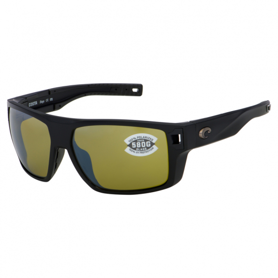 Costa Diego Matte Black - Sunrise Silver Mirror 580G in the group Clothes & Shoes / Eyewear / Polarized Sunglasses at Sportfiskeprylar.se (CO-DGO11-OSSGLP)