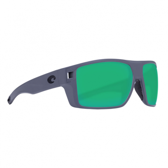 Costa DIEGO matte gray - green mirror 580G in the group Clothes & Shoes / Eyewear / Polarized Sunglasses at Sportfiskeprylar.se (CO-DGO98-OGMGLP)