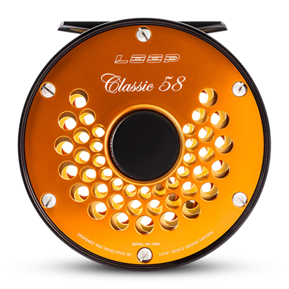 Loop Classic Reel Ported Fall in the group Reels / Fly Reels & Extra Spools / Fly Reels at Sportfiskeprylar.se (CRA5-8PLr)