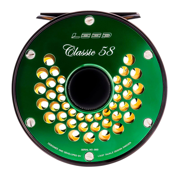 Loop Classic Reel Ported Verdant in the group Reels / Fly Reels & Extra Spools / Fly Reels at Sportfiskeprylar.se (CRG5-8PLr)