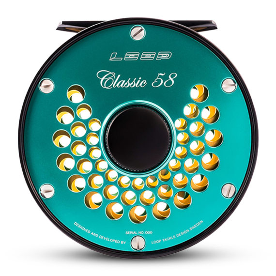 Loop Classic Reel Ported Aurora in the group Reels / Fly Reels & Extra Spools / Fly Reels at Sportfiskeprylar.se (CRT5-8PLr)