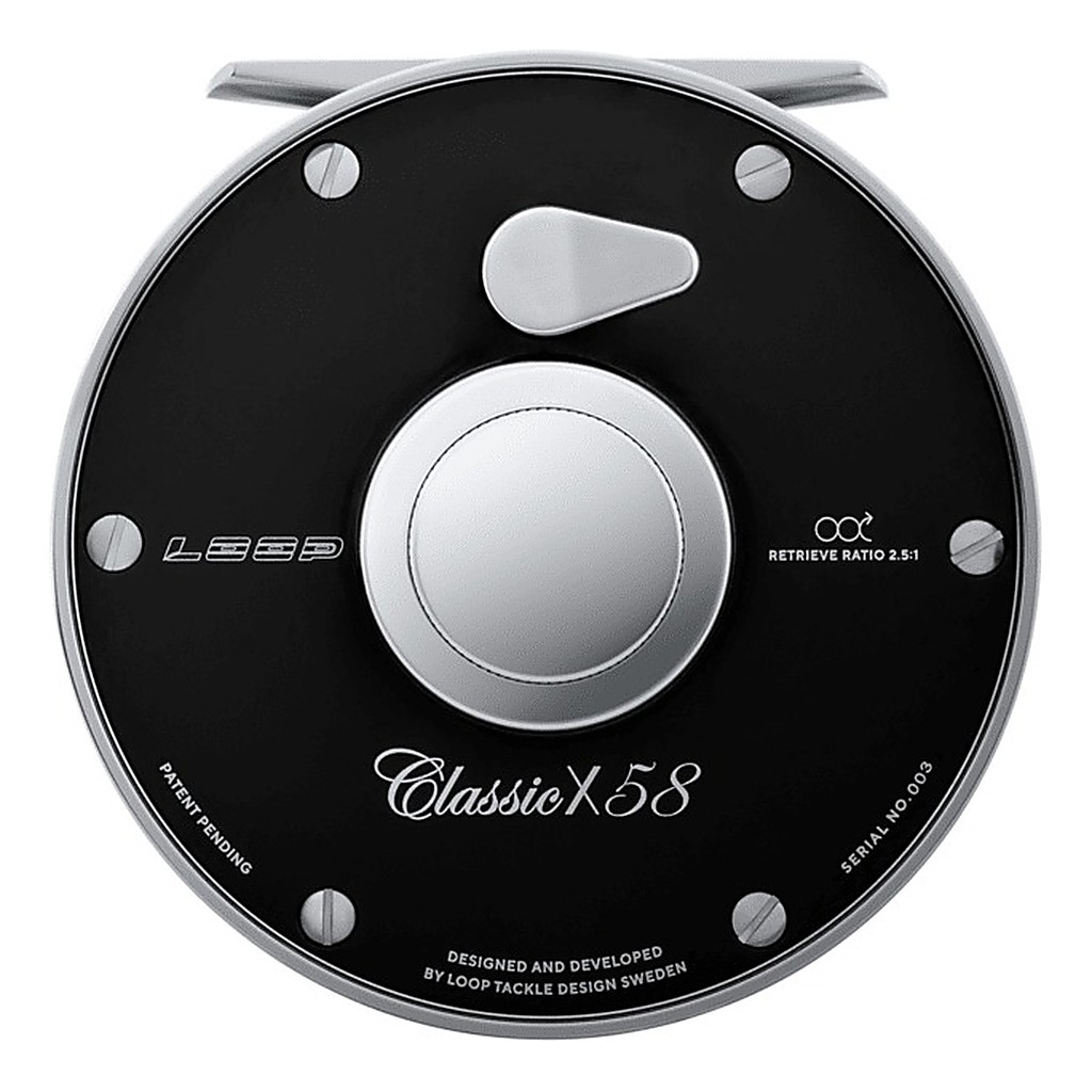 Loop Classic X Reel Black in the group Reels / Fly Reels & Extra Spools / Fly Reels at Sportfiskeprylar.se (CRXB5-8Lr)