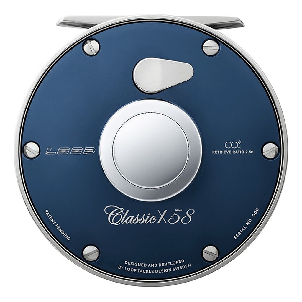 Loop Classic X Reel Nordic Blue in the group Reels / Fly Reels & Extra Spools / Fly Reels at Sportfiskeprylar.se (CRXNB5-8Lr)