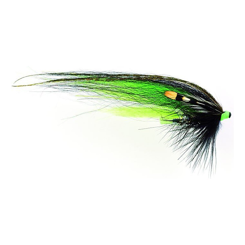 Frödin Classic Series - Black Green Helmet in the group Lures / Flies / Tube Flies at Sportfiskeprylar.se (CSBGr)