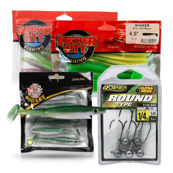 CWC Softbait Pack Perch in the group Lures / Lure Kits at Sportfiskeprylar.se (CWCJIGGPAKET)