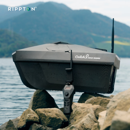 Rippton Catch X Black Samurai Bait Boat Carbon in the group Tools & Accessories / Bait Boats at Sportfiskeprylar.se (CXBS)
