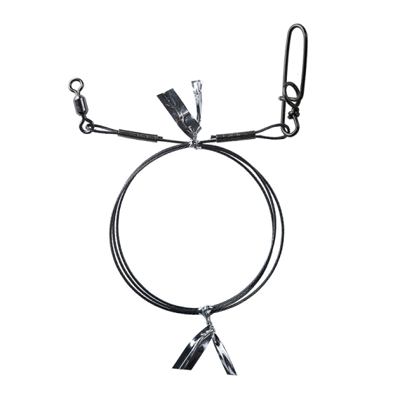 BKK 7x7 HD Wire leader (Pike Snap) in the group Hooks & Terminal Tackle / Leaders & Leader Materials / Ready Made Leaders / Steel Leaders & Wire Leaders at Sportfiskeprylar.se (D-BC-0233r)