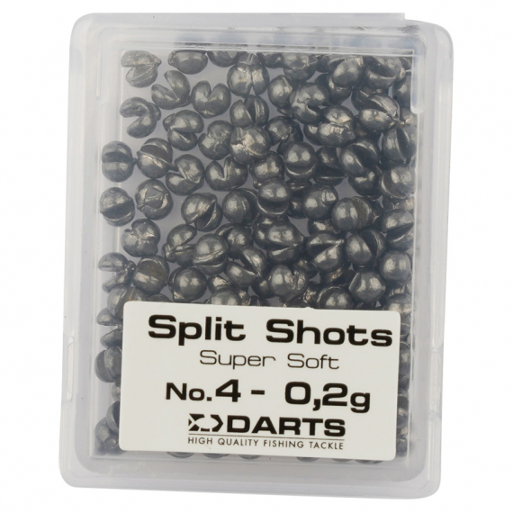 Darts Split Shots in the group Hooks & Terminal Tackle / Sinkers & Weights / Lead & Split Shots at Sportfiskeprylar.se (D101-60r)