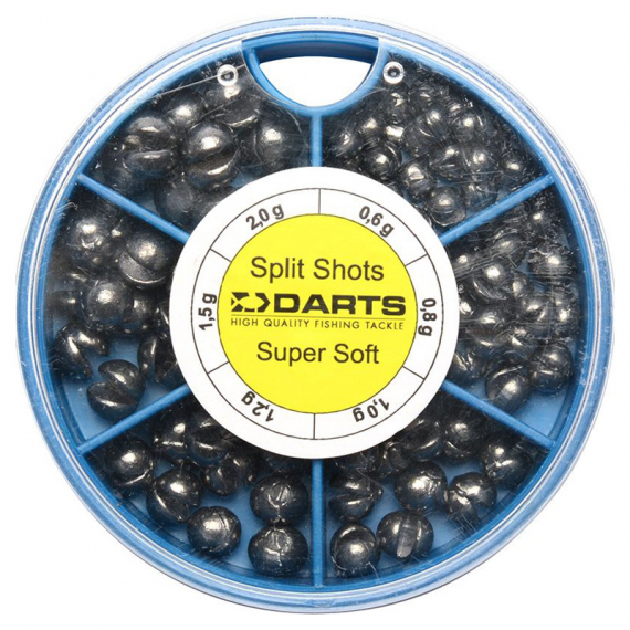 Blyhagel Dispenser 6-fack in the group Hooks & Terminal Tackle / Sinkers & Weights / Lead & Split Shots at Sportfiskeprylar.se (D102-206r)