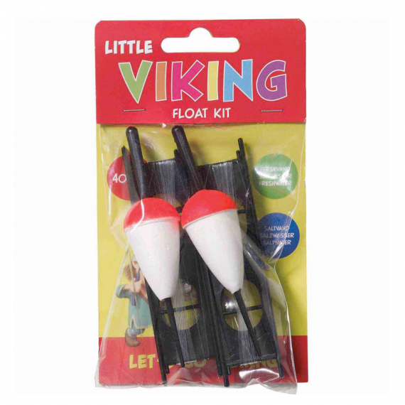 Kinetic Little Viking Float Kit 40mm 2pcs in the group Hooks & Terminal Tackle / Float Fishing Kits / Ready Tied Pole Rigs at Sportfiskeprylar.se (D253-228-071)