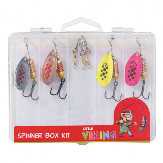 Kinetic Little Viking Spinner Box Kit in the group Lures / Lure Kits at Sportfiskeprylar.se (D260-023-213)