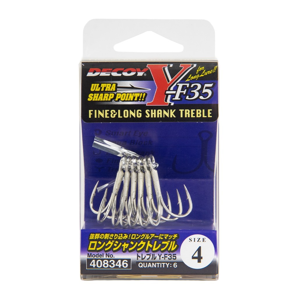 Decoy Treble Y-F35 in the group Hooks & Terminal Tackle / Hooks / Treble Hooks at Sportfiskeprylar.se (D408339r)