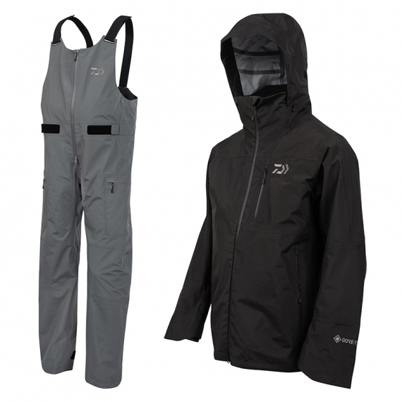 Daiwa Gore-Tex Clothing Set, Black/Grey in the group Clothes & Shoes / Clothing / Fishing Suits at Sportfiskeprylar.se (DAIWAGTXSET)