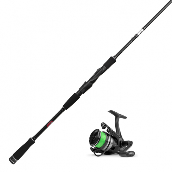 Daiwa TD Savage Gear SG2 Pitch Black Perch Combo in the group Combos / Spinning Combos at Sportfiskeprylar.se (DAIWATDSG2PBCOMBO)