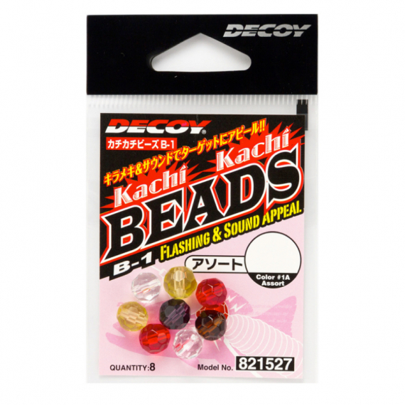 Decoy B-1A Kachi Kachi Beads Assorted Colors in the group Hooks & Terminal Tackle / Rig Accessories / Pearls & Beads at Sportfiskeprylar.se (DB1AM11r)