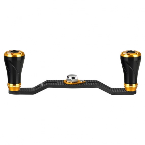 Gomexus 95mm Carbon Swept Handle with 20mm Aluminium Knob in the group Reels / Accessories Fishing Reels / Reel Handles at Sportfiskeprylar.se (DCS95A20BKGDr)