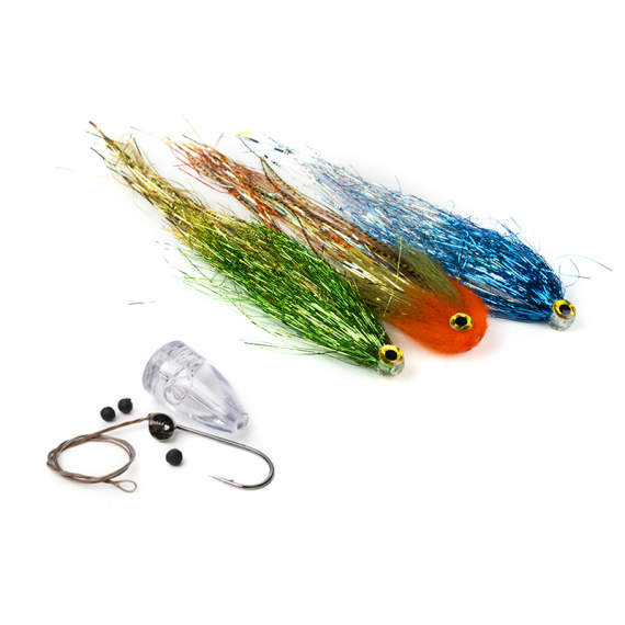 Dobb Daddy Pike Fly Kit in the group Lures / Spin Flies at Sportfiskeprylar.se (DD3FLYKIT)