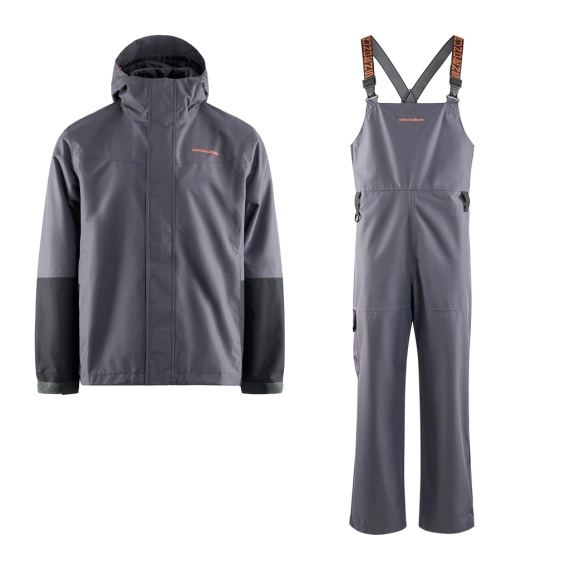 Grundéns Men\'s Deepwater 2L Fishing Jacket & Bib Set Anchor in the group Clothes & Shoes / Clothing / Fishing Suits at Sportfiskeprylar.se (DEEPWATERANCHORSET)