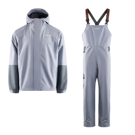 Grundéns Men\'s Deepwater 2L Fishing Jacket & Bib Set Tradewinds in the group Clothes & Shoes / Clothing / Fishing Suits at Sportfiskeprylar.se (DEEPWATERSET)