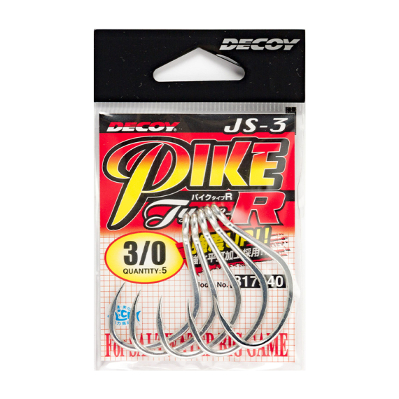 Decoy JS-3 Pike Type R in the group Hooks & Terminal Tackle / Hooks / Single Hooks at Sportfiskeprylar.se (DJS310r)