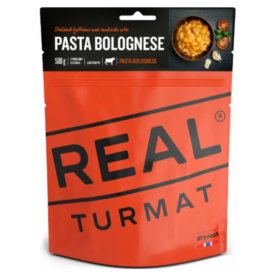 Real Turmat Pasta Bolognese in the group Outdoor / Camp Food / Freeze Dried Food at Sportfiskeprylar.se (DT5263)