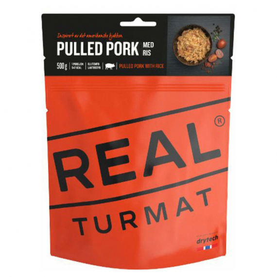 Real Turmat Pulled Pork with Rice in the group Outdoor / Camp Food / Freeze Dried Food at Sportfiskeprylar.se (DT5267)
