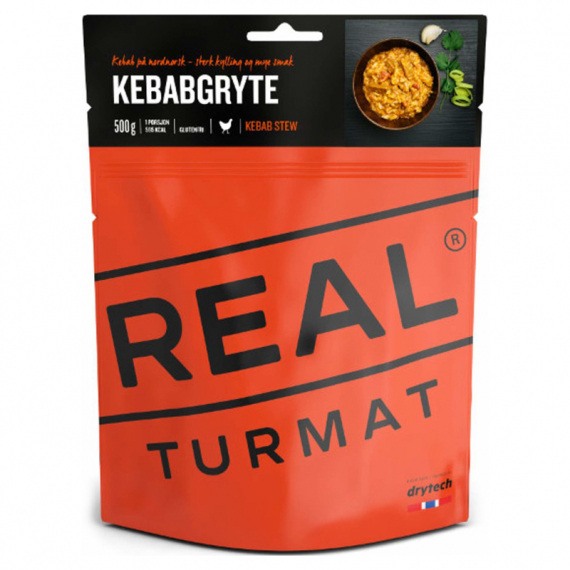 Real Turmat Kebab Stew in the group Outdoor / Camp Food / Freeze Dried Food at Sportfiskeprylar.se (DT5272)