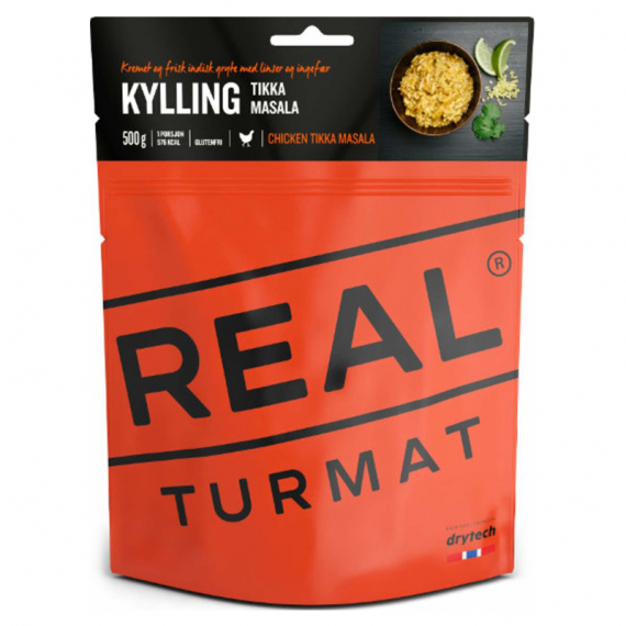 Real Turmat Chicken Tikka Masala in the group Outdoor / Camp Food / Freeze Dried Food at Sportfiskeprylar.se (DT5283)
