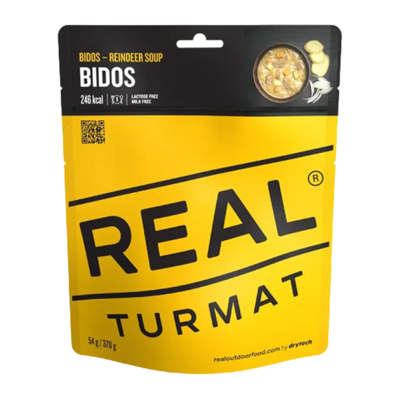Real Turmat Reindeer Soup in the group Outdoor / Camp Food / Freeze Dried Food at Sportfiskeprylar.se (DT6081)