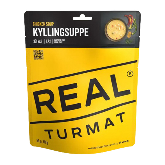 Real Turmat Chicken Soup in the group Outdoor / Camp Food / Freeze Dried Food at Sportfiskeprylar.se (DT6082)