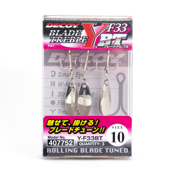 Decoy Blade Treble Y-F33BT in the group Hooks & Terminal Tackle / Hooks at Sportfiskeprylar.se (DYF33BT2r)