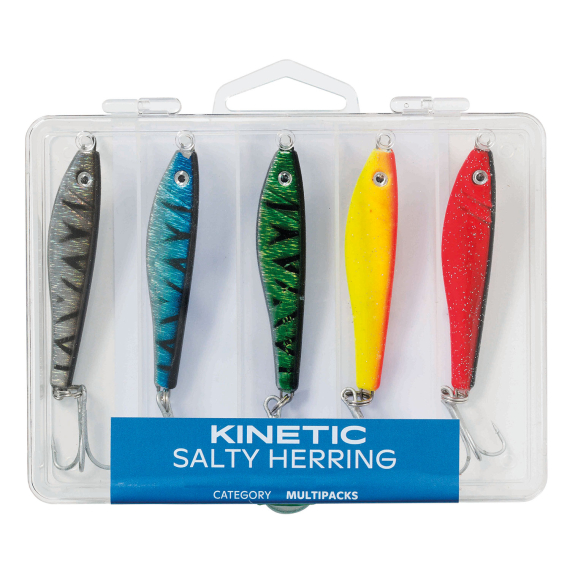 Kinetic Salty Herring (5pcs) in the group Lures / Sea Fishing Lures / Sea fishing Jigs at Sportfiskeprylar.se (E144-009-163r)
