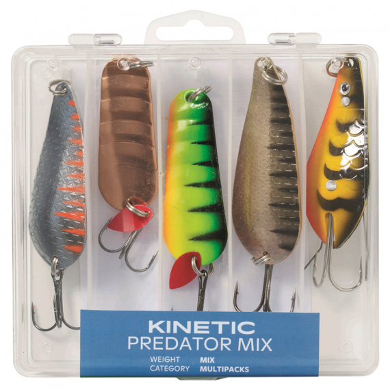 Kinetic Predator Mix (5pcs) in the group Lures / Spoons at Sportfiskeprylar.se (E149-023-163)