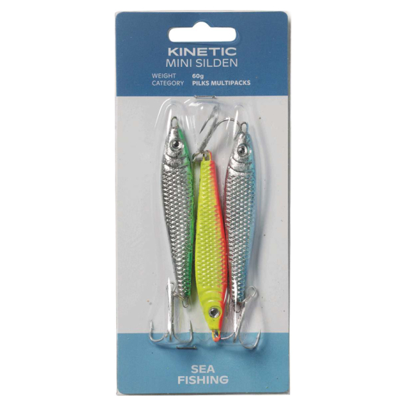 Kinetic Mini Silden Mix (3-Pack) in the group Lures / Sea Fishing Lures / Sea fishing Jigs at Sportfiskeprylar.se (E201-073-139r)