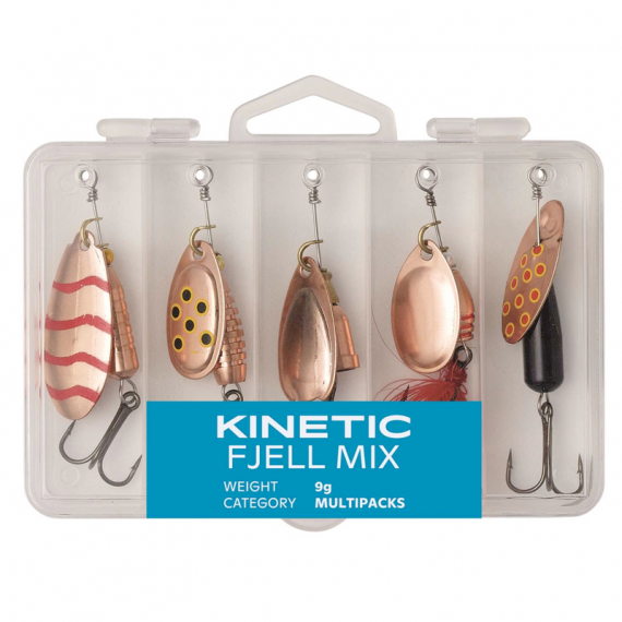 Kinetic Fjell Mix 5pcs (5pcs) in the group Lures / Lure Kits / Lure Kits Trout & Putntake Fishing at Sportfiskeprylar.se (E226-023-163)