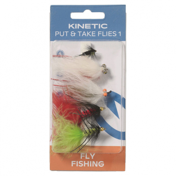 Kinetic Put N\' Take Flies (5pcs) in the group Lures / Flies / Fly Kits at Sportfiskeprylar.se (E510-073-163r)