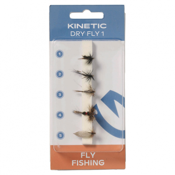 Kinetic Dry Flies (5pcs) in the group Lures / Flies / Dry Flies at Sportfiskeprylar.se (E550-073-163r)