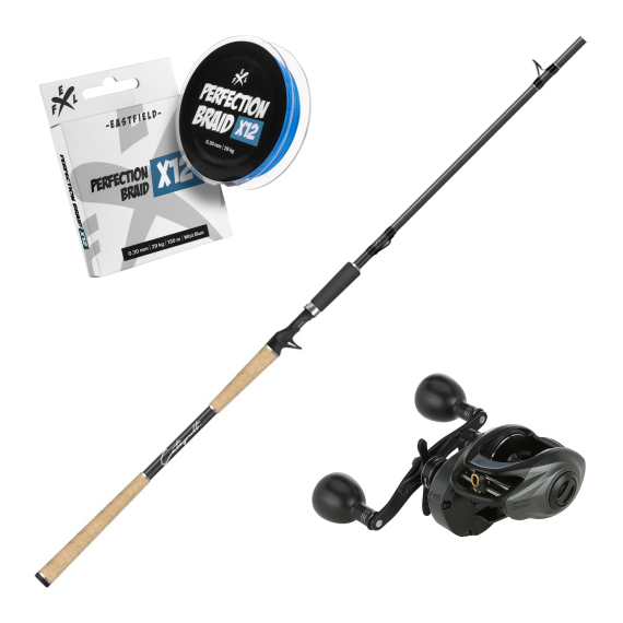 Eastfield Catapult V2 Casting Combo 8\'2\'\' 50-150g in the group Combos / Casting Combos / Baitcaster Combo Pike at Sportfiskeprylar.se (EFTCTPBEASTCOMBO)