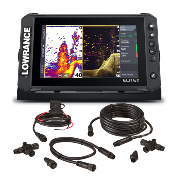 Lowrance Elite FS 9 NMEA 2000 Set in the group Marine Electronics & Boat / Fishfinders & Chartplotters / Combo Sonar & Chartplotter at Sportfiskeprylar.se (ELITEFS9NMEASET)